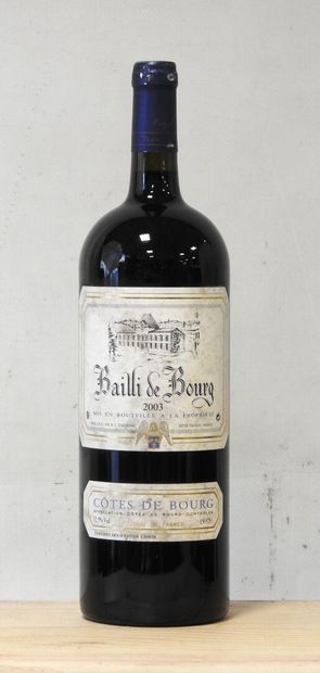 1 magnum
Bailli de Bourg - Côtes de Bourg...