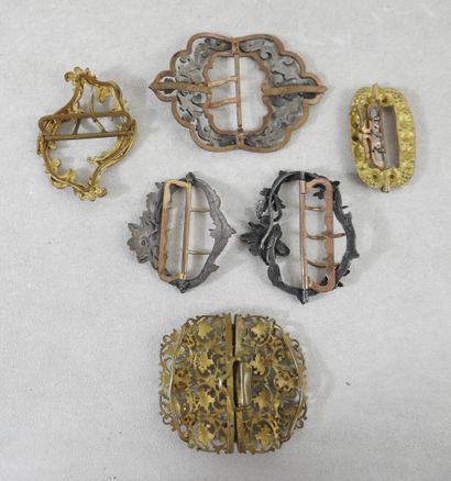 FASHION
Reunion of 6 silver-plated metal...