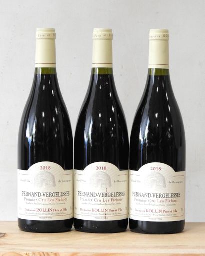 3 bottles
Domaine Rollin père et fils - Pernand...