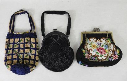 Work of the 1900s
Set of 3 reticules and...