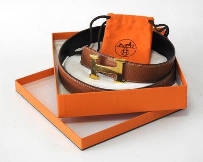 HERMES - Paris
Ceinture modèle lien réversible,...