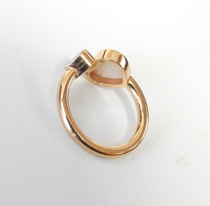 CHOPARD
Ring 18 K gold and brilliant-cut...