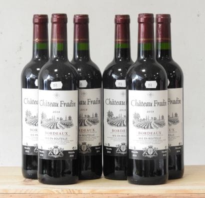 6 bottles
Château Fradin - Baillou Frères...