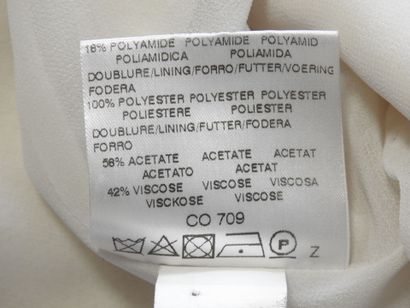 WEILL
White cotton-polyamide jacket with...