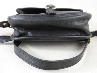 LONGCHAMPS
Black grained leather shoulder...