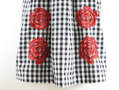 MOSCHINO
Robe manche courte en coton à carreau...