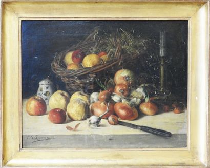 Jean LARONZE (1852-1937)
Nature morte aux...