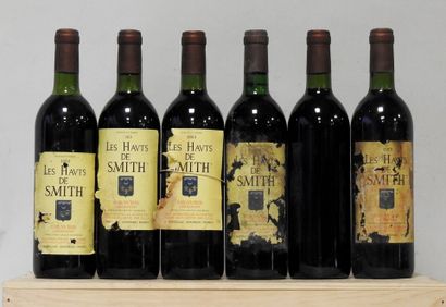 6 bottles
Les Hauts de Smith - Graves Léognan...