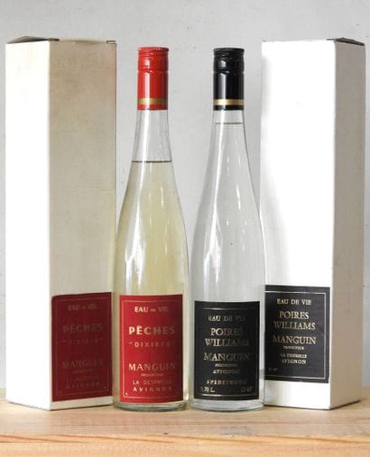 2 bottles
- Manguin - Eau de vie - Williams...