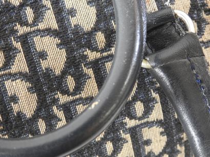 Christian DIOR
Bowling bag in navy blue Diorissima...