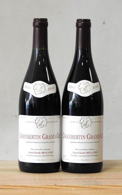 2 bottles
Domaine Jean-Claude Belland - Chambertin...
