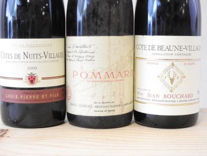 3 bottles 
1 bottle Pommard, Raoul Clerget,...