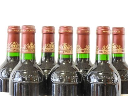 7 bottles 
Château Lascombes, Margaux,1990....
