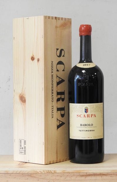 1 magnum
Scarpa - Barolo - Tettimora - 2017
Numbered...