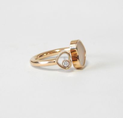 CHOPARD
Ring 18 K gold and brilliant-cut...