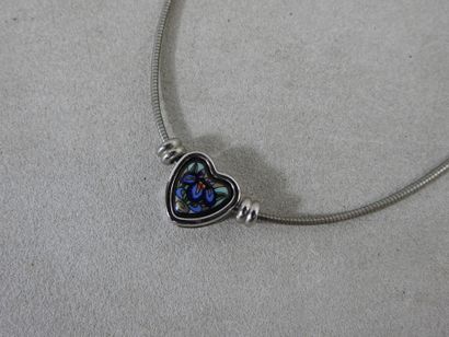 Michaela FREY - Wien
Heart-shaped silver-plated...