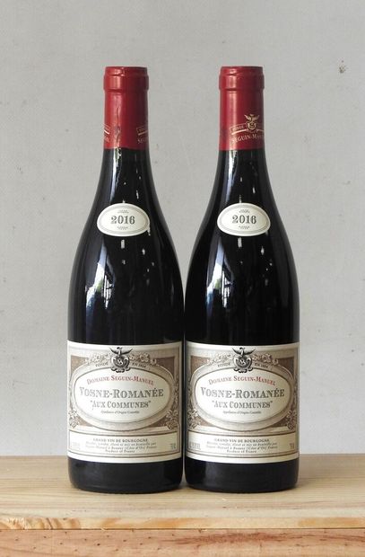 2 bottles
Domaine Seguin-Manuel - Vosne-Romanée...