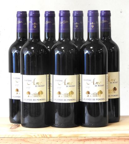 7 bottles
Château Ame de Musset - Lalande-de-Pomerol...