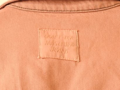 MOSCHINO Jeans
Set n washed pink cotton and...