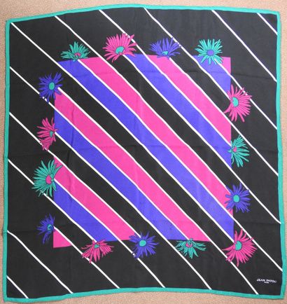 Jean PATOU
Hand-rolled silk scarf decorated...