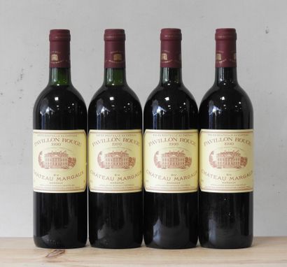 4 bottles
Pavillon rouge du Château Margaux...