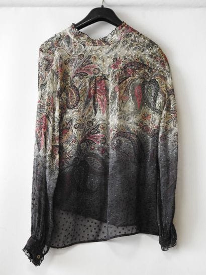 ETRO
Blouse en soie à décor floral
Taille...