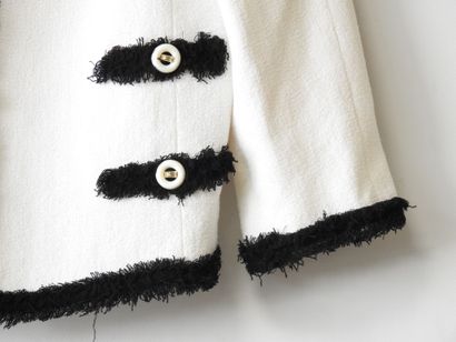 WEILL
White cotton-polyamide jacket with...
