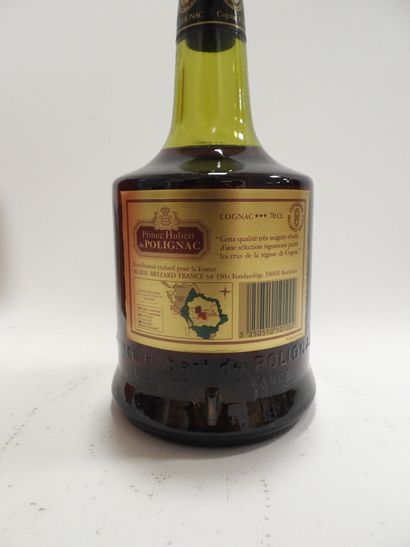 1 bouteille COGNAC PRINCE HUBERT DE POLIGNAC....