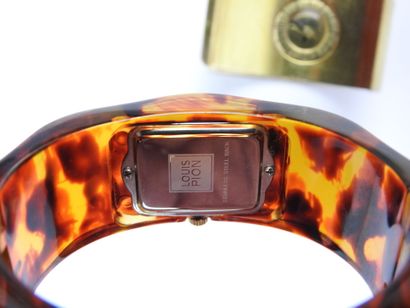 LANVIN - Paris. Montre bracelet manchette...