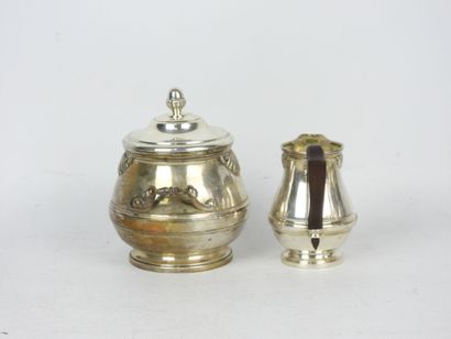 TEA and COFFEE SERVICE in 925/1000° silver...