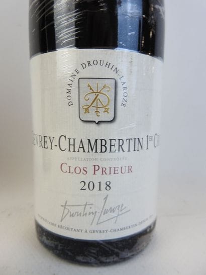 2 bouteilles GEVREY-CHAMBERTIN, 2018, Clos...