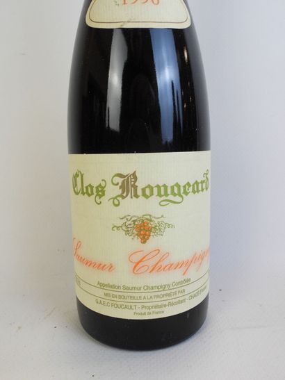 1 bouteille CLOS ROUGEARD, Saumur Champigny,...