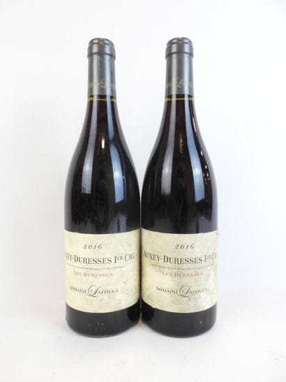 2 bouteilles LES DURESSES, Auxey Duresses...
