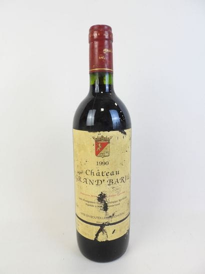 1 bouteille CHATEAU GRAND BARIL, Montagne...