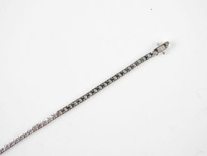 Tennis bracelet in 925/1000° silver with...