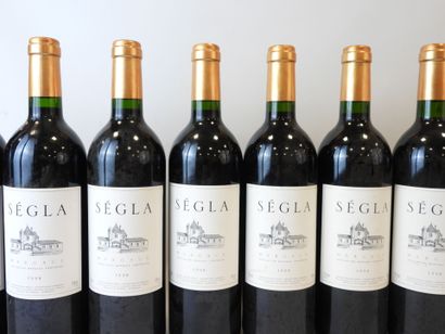 10 bouteilles MARGAUX, SEGLA, 1998