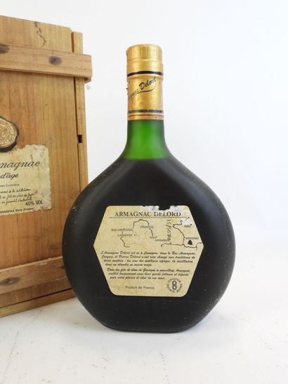1 bouteille VIEIL ARMAGNAC 70 cl. F. DELORD...
