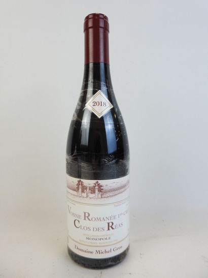 1 bouteille VOSNE-ROMANEE 1er cru 2018, Clos...