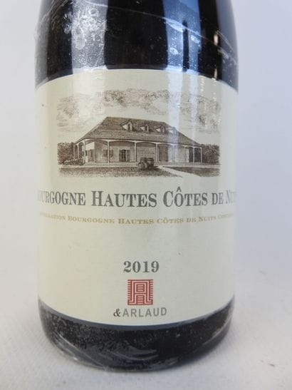 1 bouteille HAUTES COTES DE NUIT, 2019, rouge,...