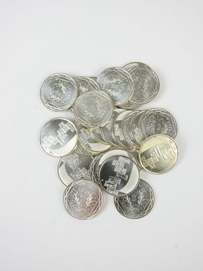 FRANCE. 25 silver 5-euro 