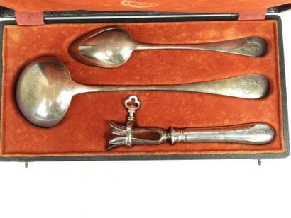 ENSEMBLE de service en argent 925/1000° modèle...