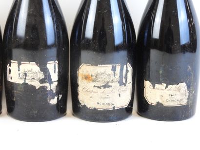 5 bouteilles CHATEAU DE LA GRILLE, Chinon,...