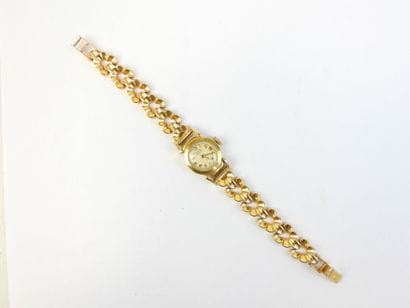 BURENE. All yellow gold 750/1000° ladies'...