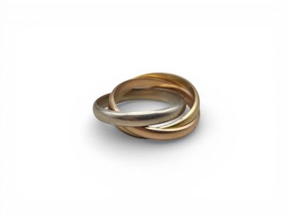 CARTIER.
Bague 3 ors 750 millièmes, modèle...