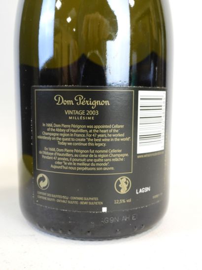 1 bouteille de Champagne DOM PERIGNON vintage...