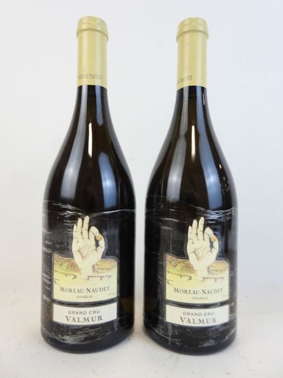2 bouteilles CHABLIS VALMUR 2018, Moreau...