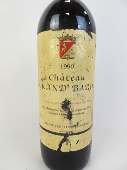 1 bouteille CHATEAU GRAND BARIL, Montagne...