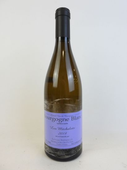 1 bouteille BOURGOGNE BLANC, 2018, Les Mechalots,...