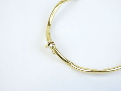ZIGZAG BRACELET in yellow gold 750/1000°....