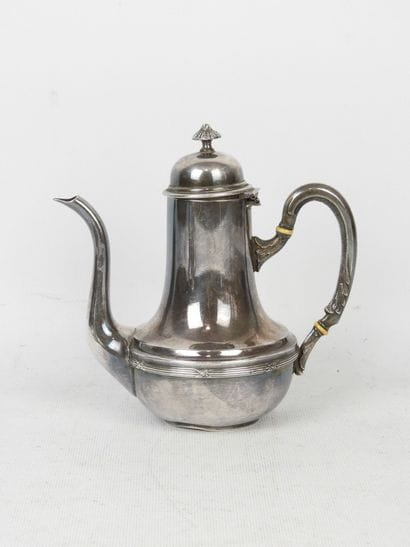 EGOISTE silver-plated service including jug,...
